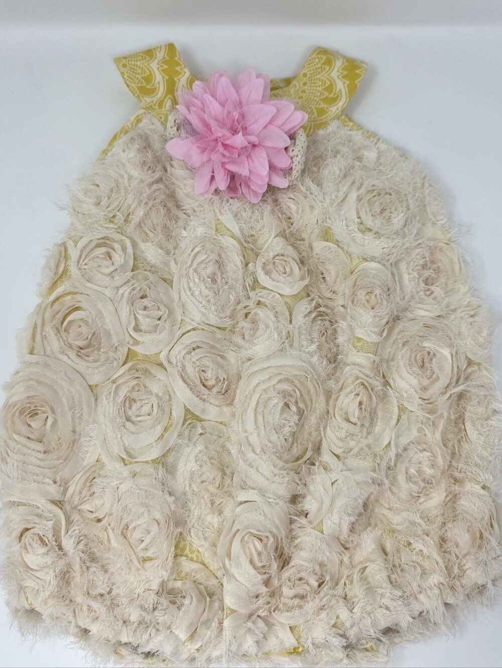 Princess House GMS Internacional Baby Girl Dress 18M Floral Mexico